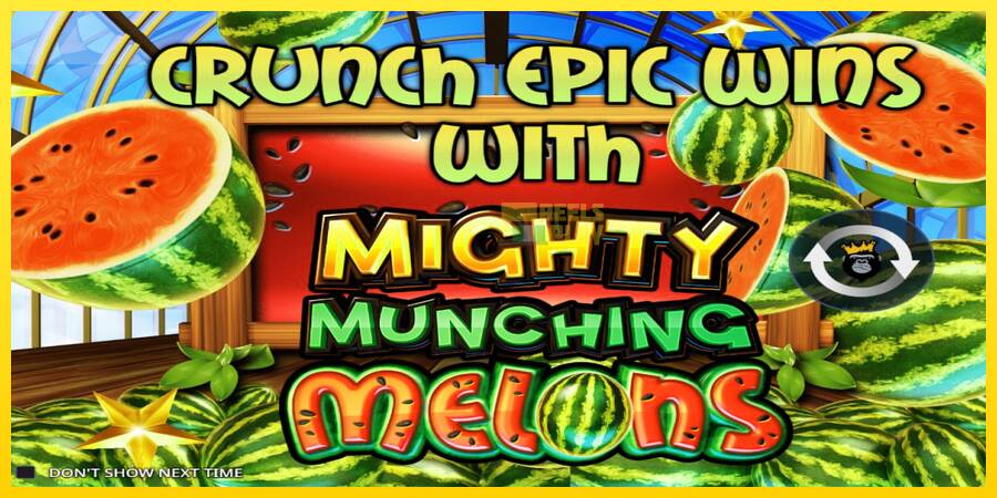 Сурет 1 ойын машинасы Mighty Munching Melons