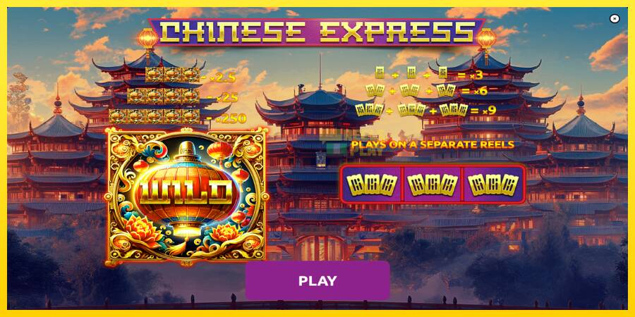 Сурет 1 ойын машинасы Chinese Express