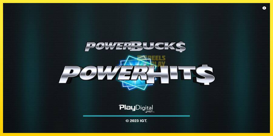 Сурет 1 ойын машинасы PowerBucks PowerHits