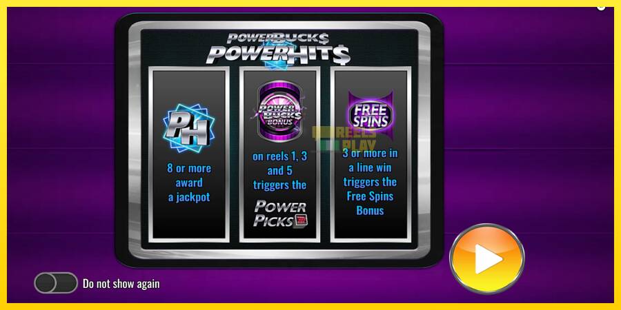 Сурет 2 ойын машинасы PowerBucks PowerHits