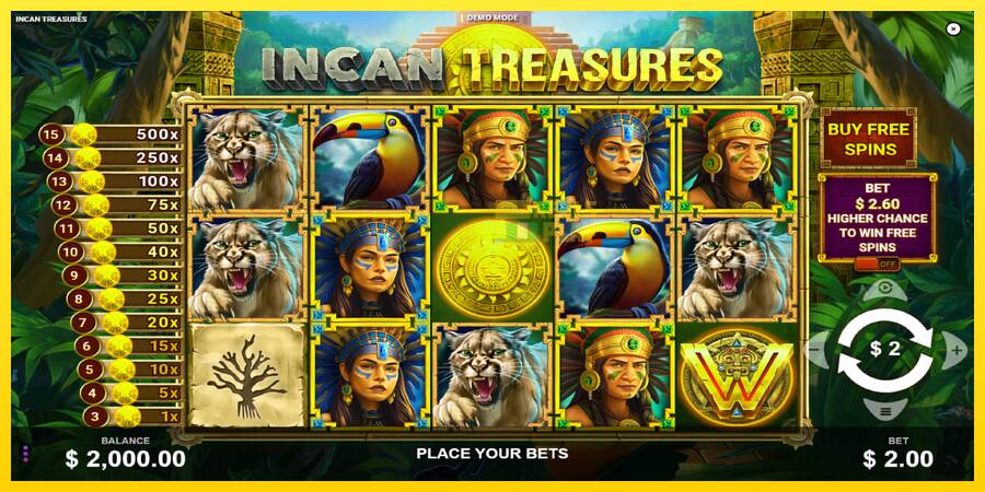 Сурет 2 ойын машинасы Incan Treasures