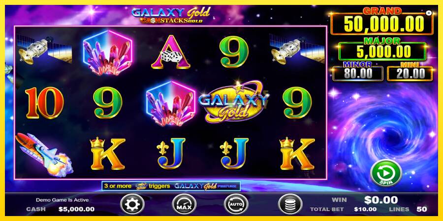 Сурет 2 ойын машинасы Galaxy Gold CashStacks Gold