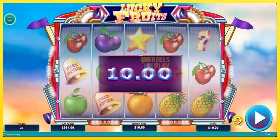 Сурет 4 ойын машинасы Lucky Fruits