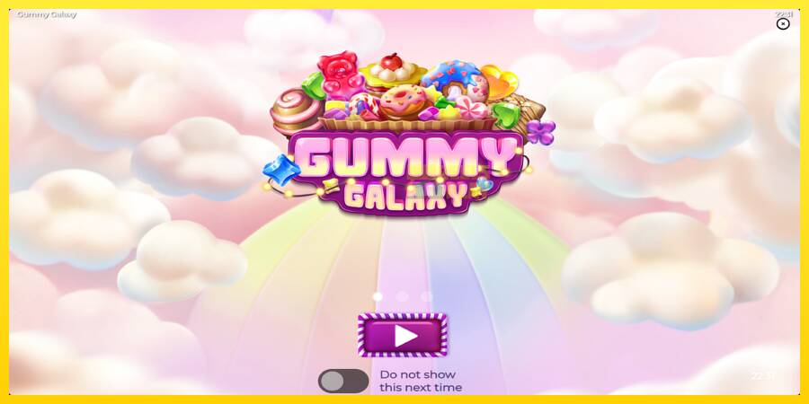 Сурет 1 ойын машинасы Gummy Galaxy