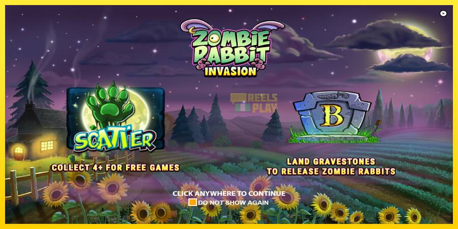 Сурет 1 ойын машинасы Zombie Rabbit Invasion