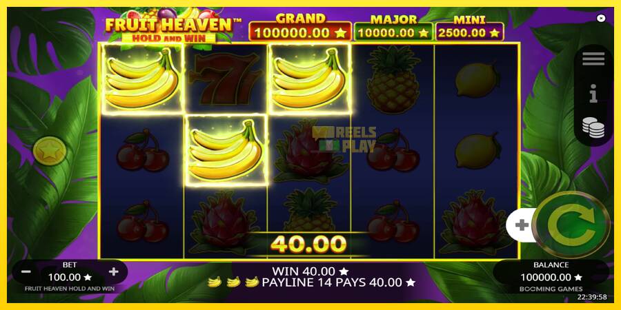 Сурет 4 ойын машинасы Fruit Heaven Hold and Win