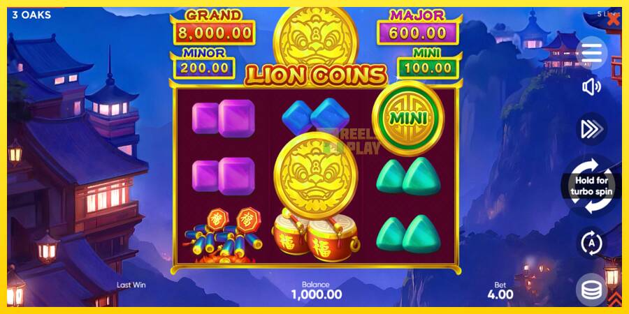 Сурет 2 ойын машинасы Lion Coins