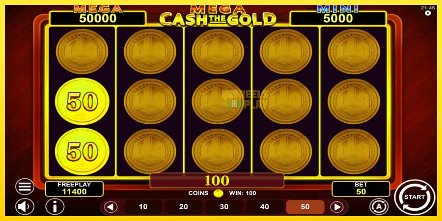 Сурет 5 ойын машинасы Mega Cash The Gold