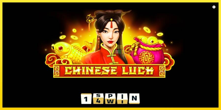 Сурет 1 ойын машинасы Chinese Luck