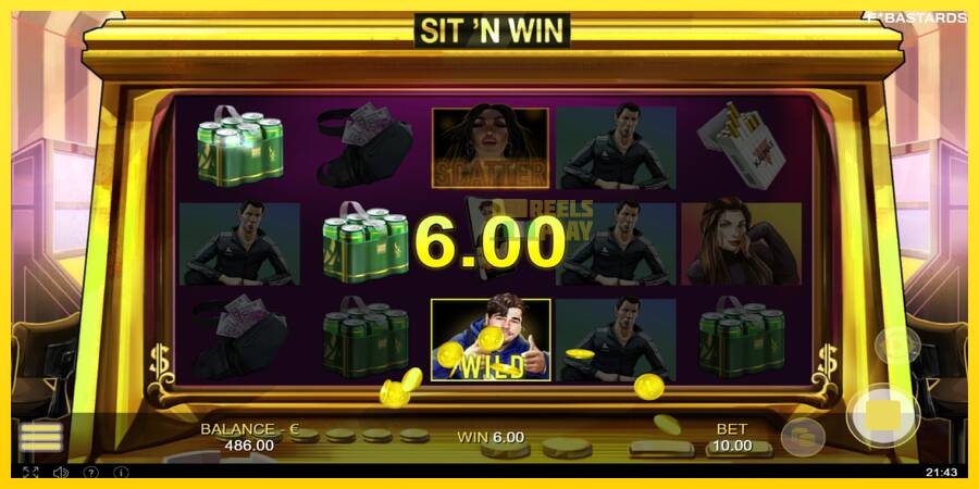 Сурет 3 ойын машинасы Sit N Win