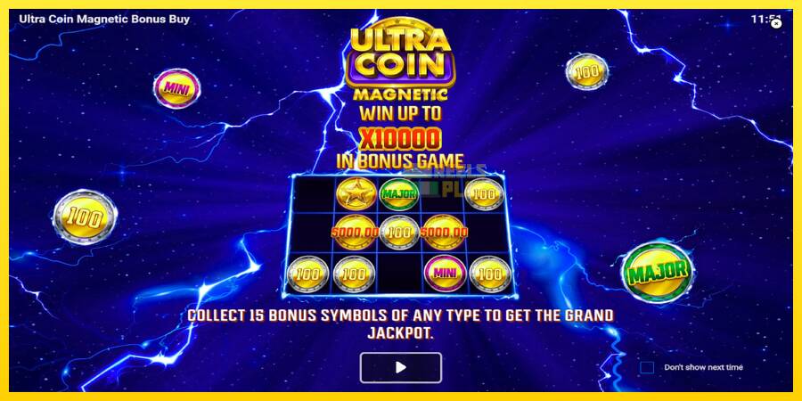 Сурет 1 ойын машинасы Ultra Coin Magnetic Bonus Buy