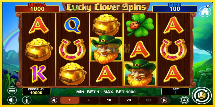 Сурет 2 ойын машинасы Lucky Clover Spins