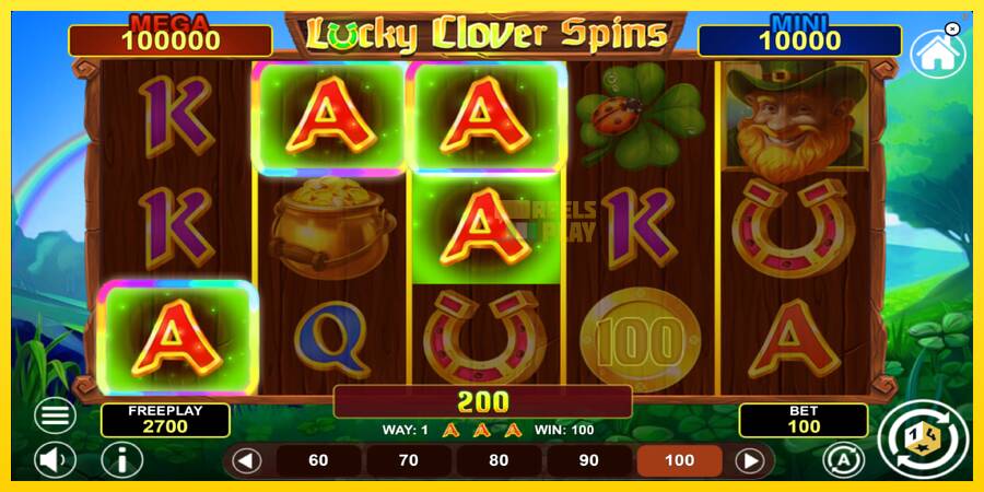 Сурет 4 ойын машинасы Lucky Clover Spins