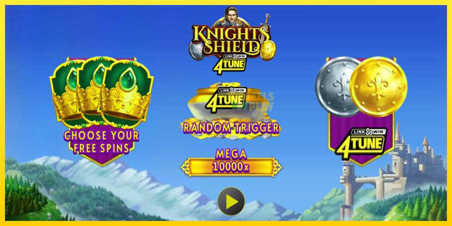 Сурет 1 ойын машинасы Knights Shield Link & Win 4Tune