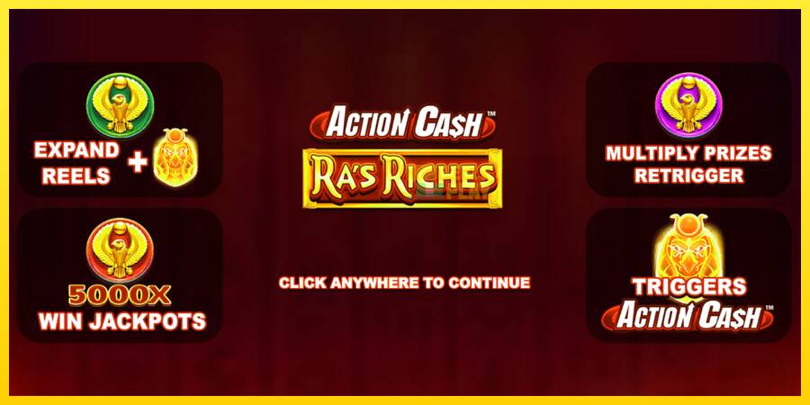 Сурет 1 ойын машинасы Action Cash Ras Riches