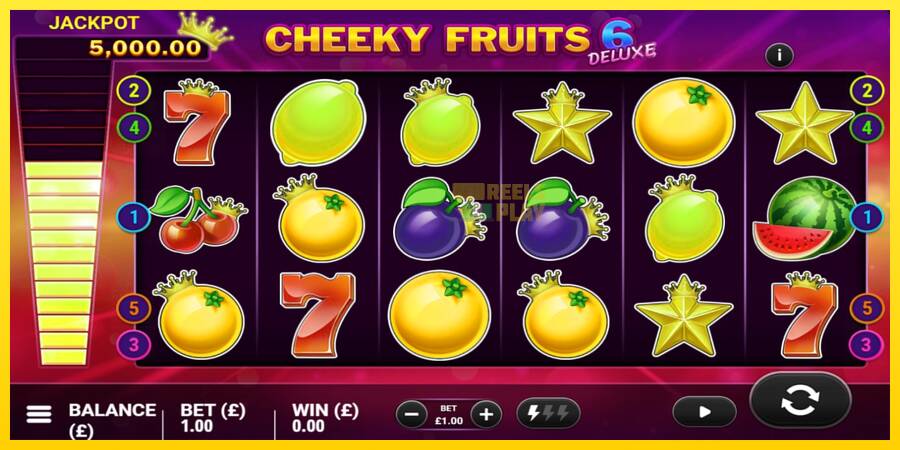 Сурет 2 ойын машинасы Cheeky Fruits 6 Deluxe