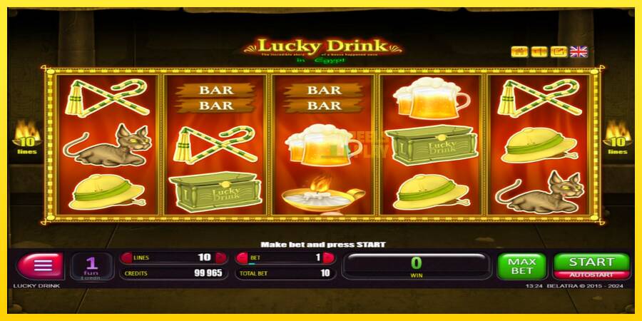 Сурет 1 ойын машинасы Lucky Drink In Egypt