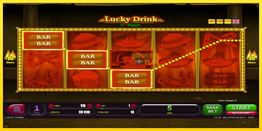 Сурет 2 ойын машинасы Lucky Drink In Egypt