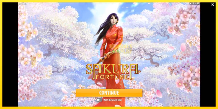 Сурет 1 ойын машинасы Sakura Fortune