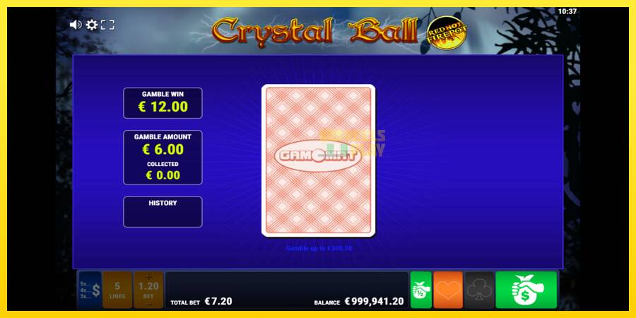 Сурет 4 ойын машинасы Crystal Ball Red Hot Firepot