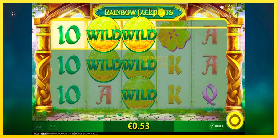 Сурет 2 ойын машинасы Rainbow Jackpots