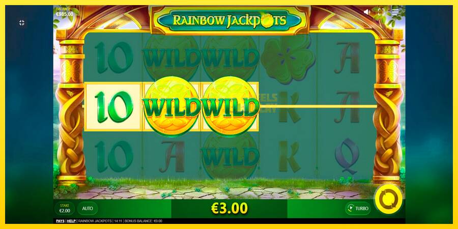 Сурет 3 ойын машинасы Rainbow Jackpots