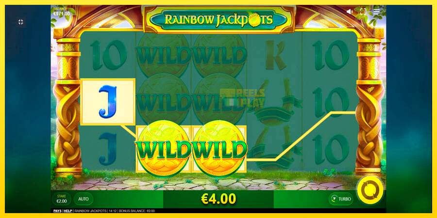 Сурет 5 ойын машинасы Rainbow Jackpots