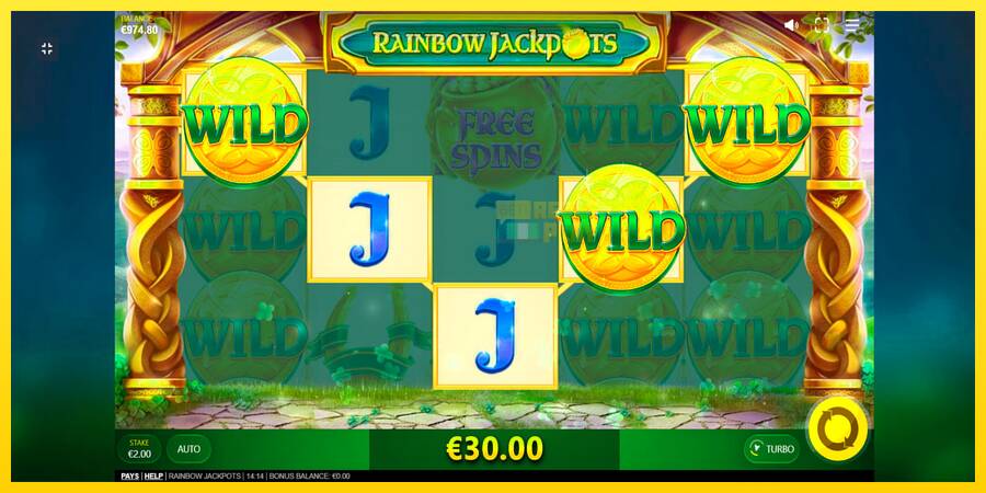 Сурет 10 ойын машинасы Rainbow Jackpots