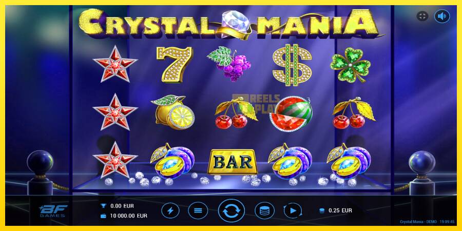 Сурет 1 ойын машинасы Crystal Mania